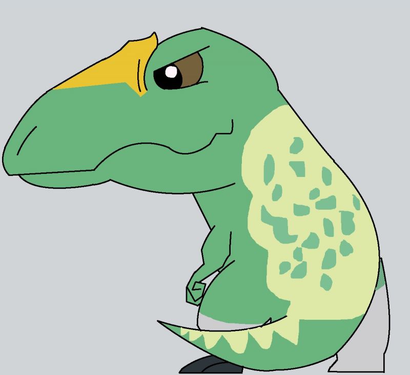 dinosaur king metriacanthosaurus