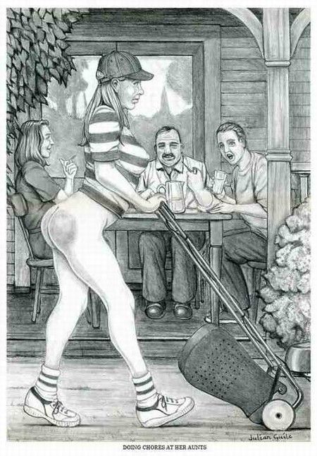 lynn paula russell spanking drawings