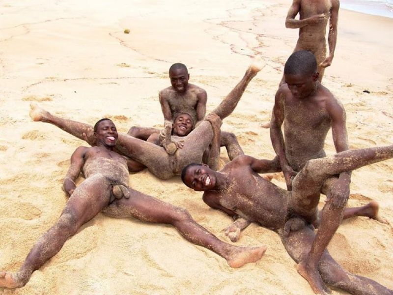 congo africa village women nude