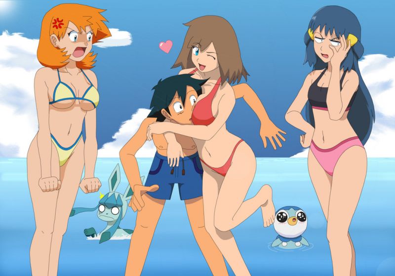 pokemon girls striping