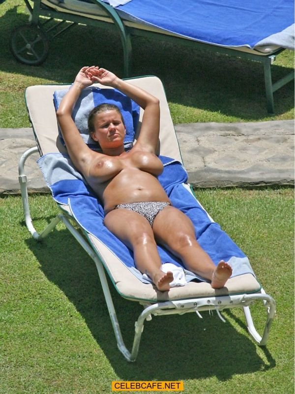 my wife sunbathing nude