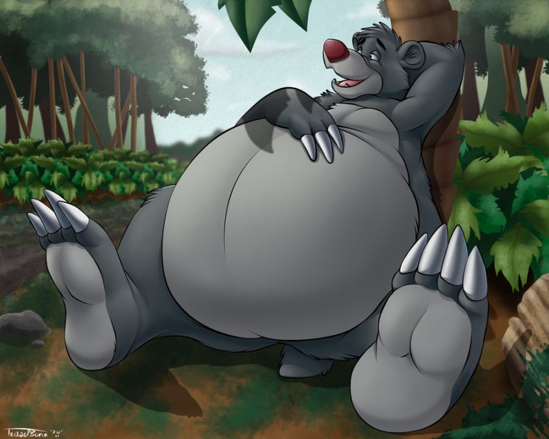 baloo the bear belly fat