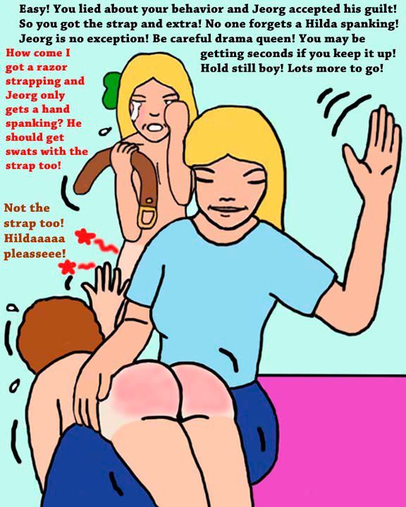 femdom spanking causes erection