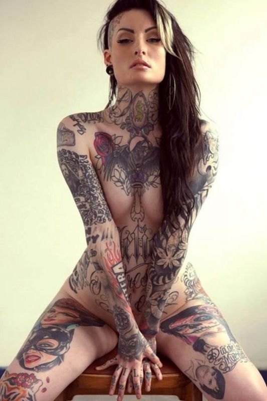 Sexy Tattooed Women Nude
