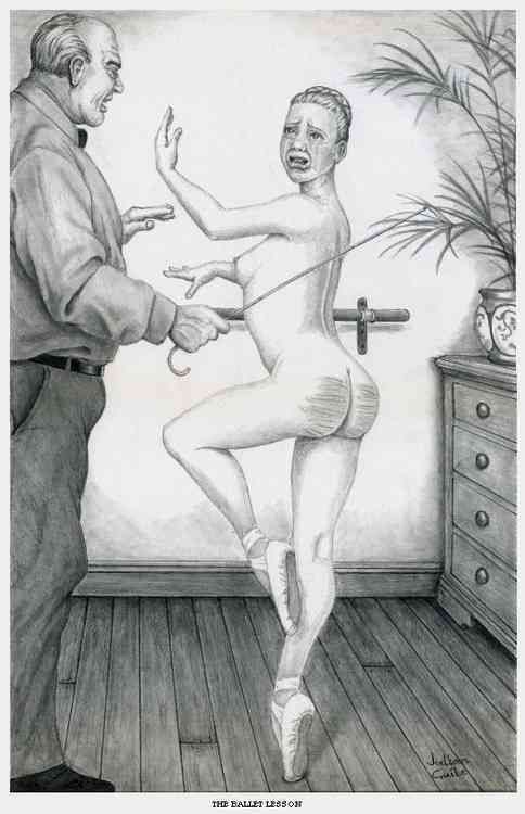nude spanking cartoon