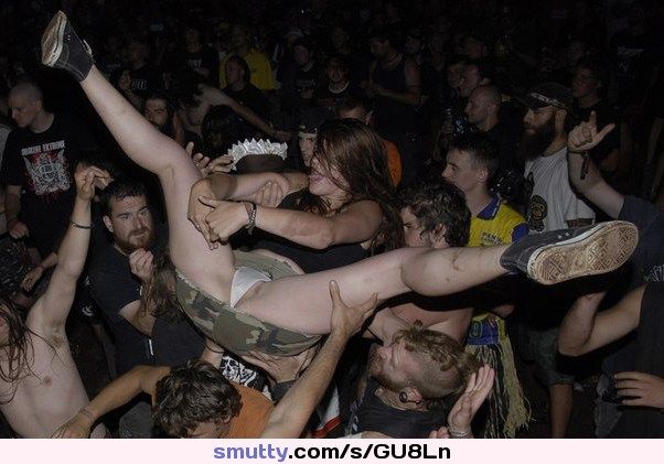 penetrated while crowd surfing