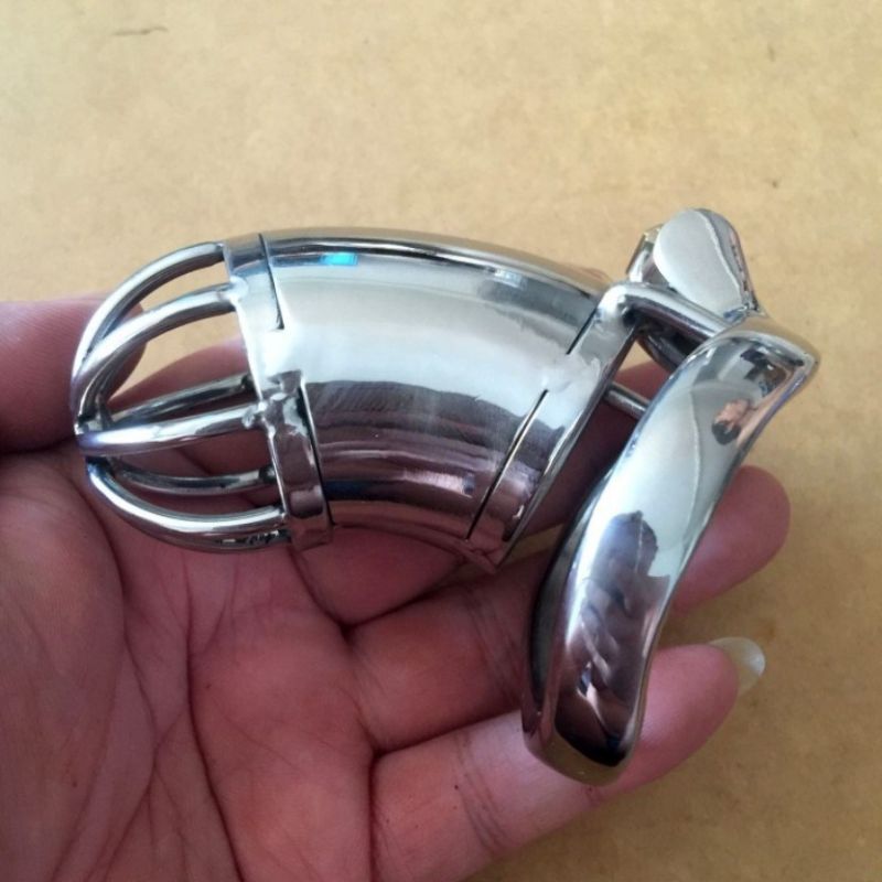 putting steel chastity cage
