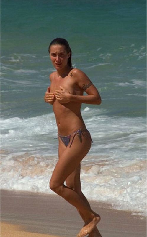 nude beach erection comic