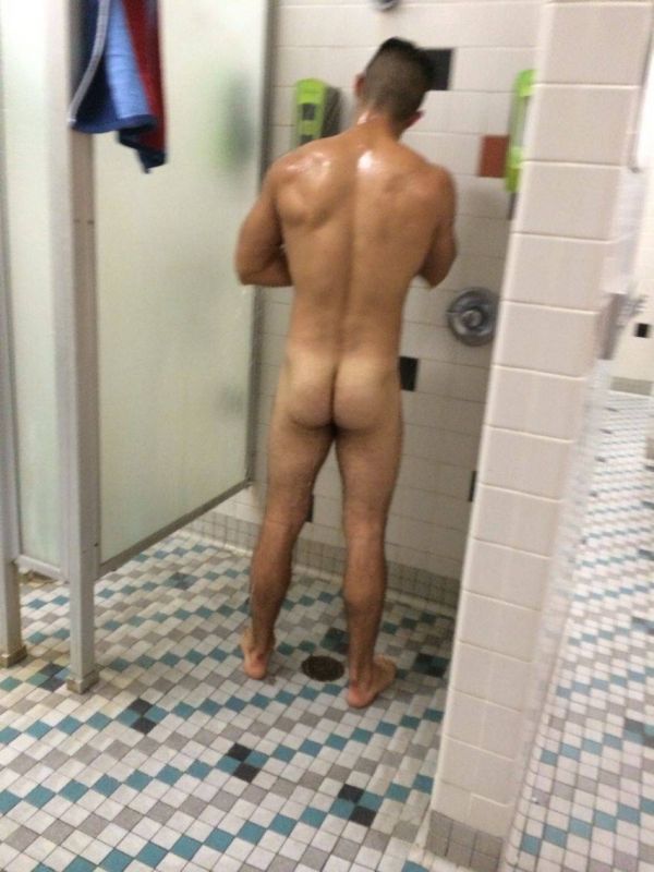 man big cock gym shower gif