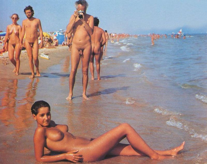 beach tits cock