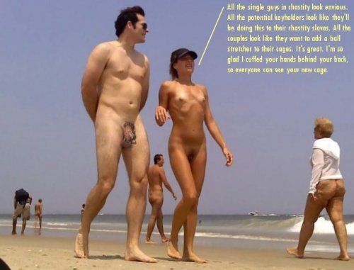 huge nude beach couples cfnm