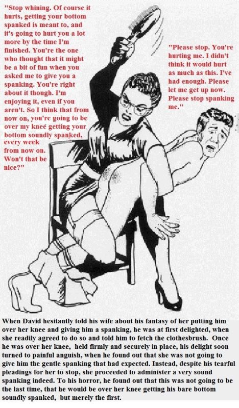 femdom spanking man gif