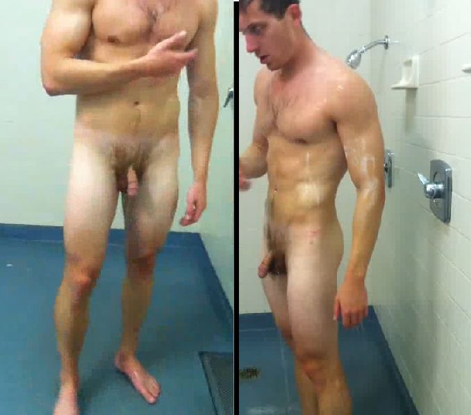 naked men workout