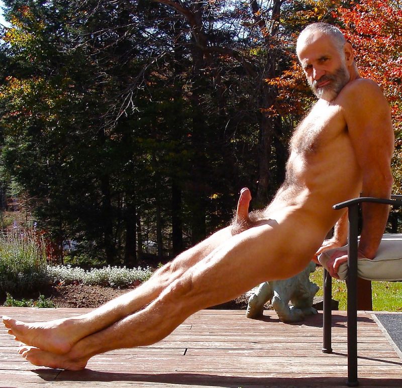 Hairy naked men outdoors-adult gallery