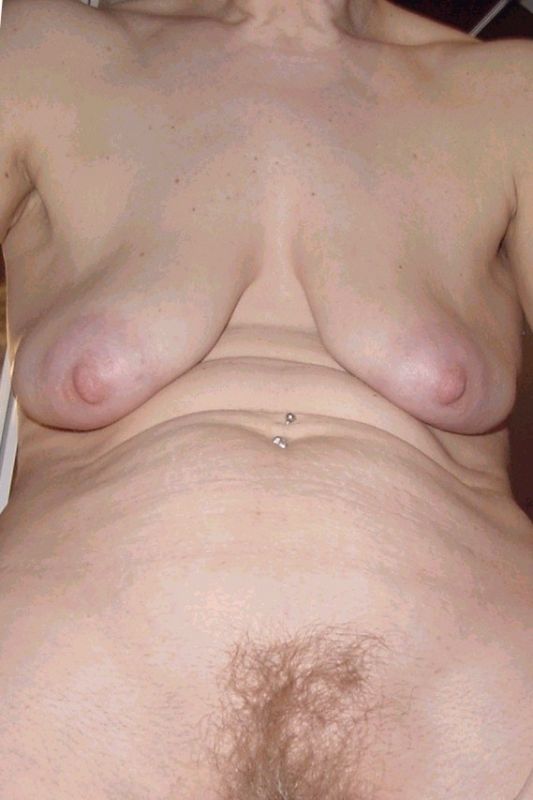braless puffy nipples close up