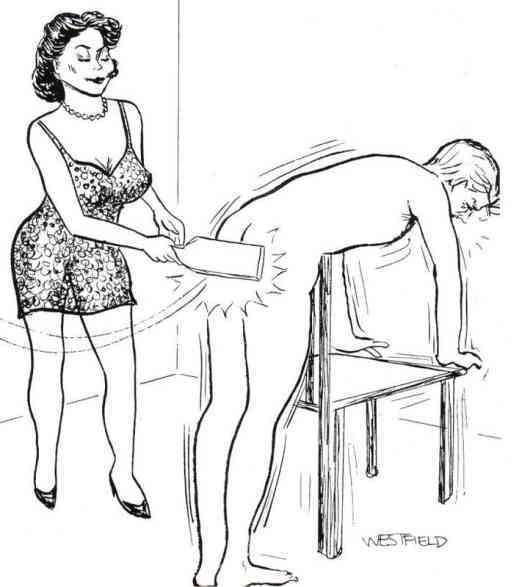 mistress spanking art