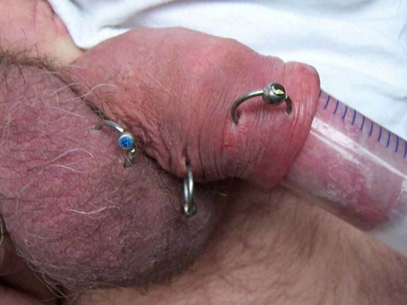 squirting penis head