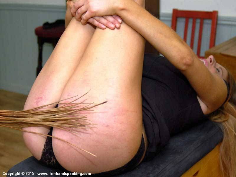 spanking over her knee