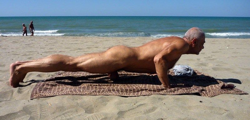 men masterbating at nude beach