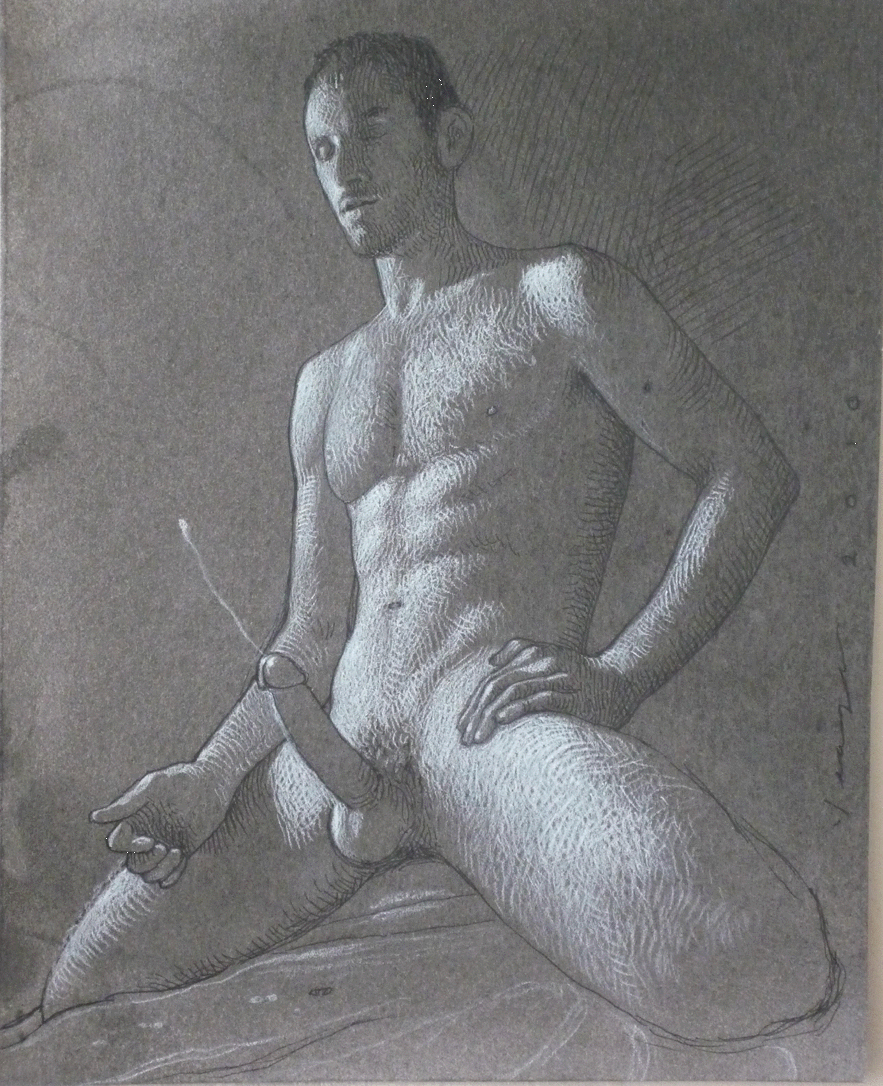Nude Male With Penis Drawings