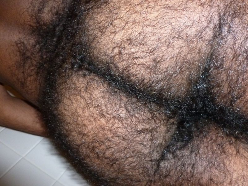 men with hairy butts