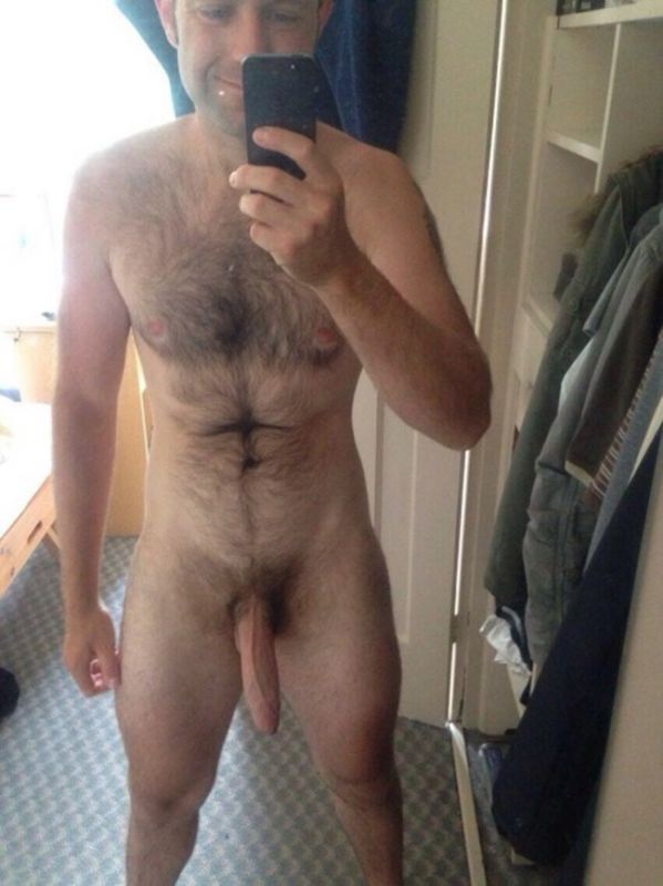 very short hairy nude men