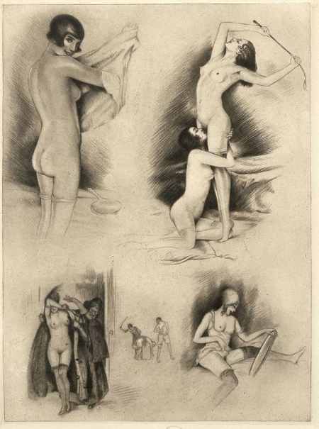 vintage erotic art