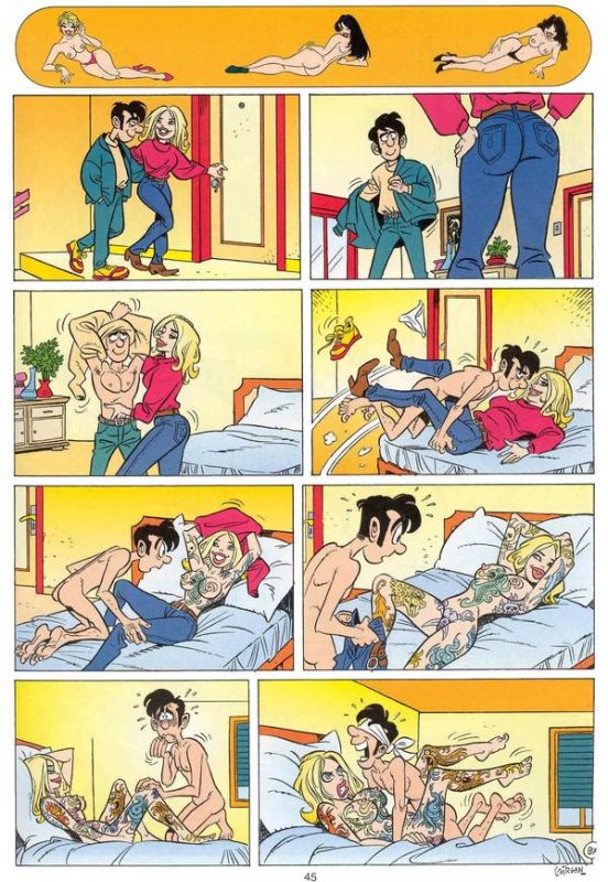 adult spanking comic strips