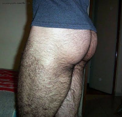 skinny hairy male ass
