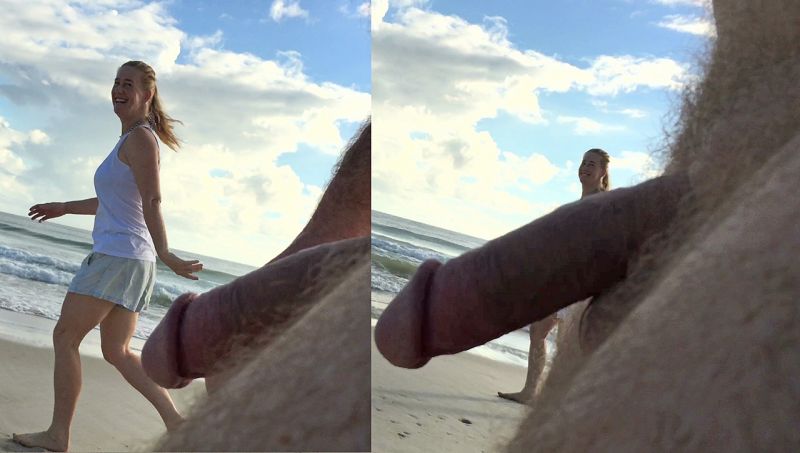 mature nude beach cfnm