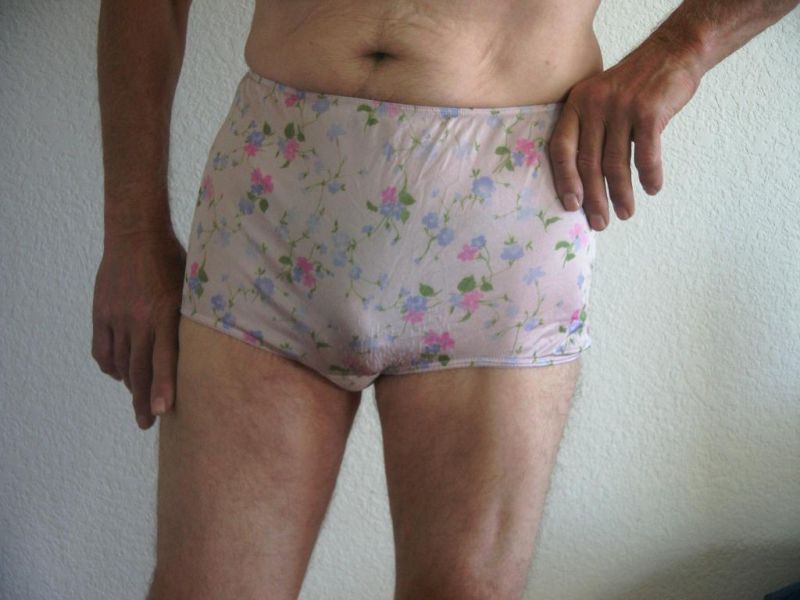 mature men wearing panties