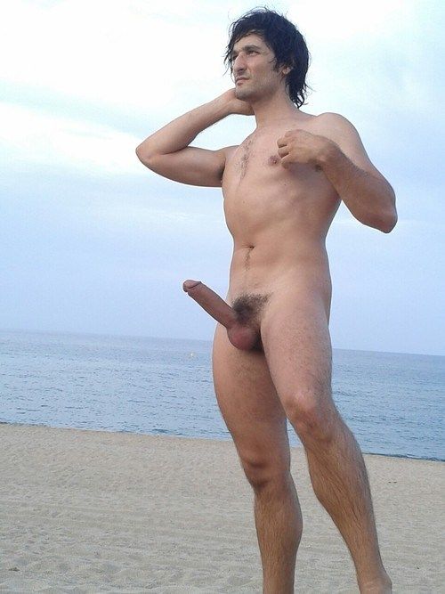 hot nude beach erection