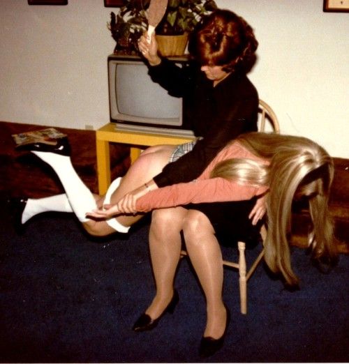 real spankings female