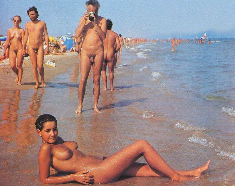 penis nude beach erection