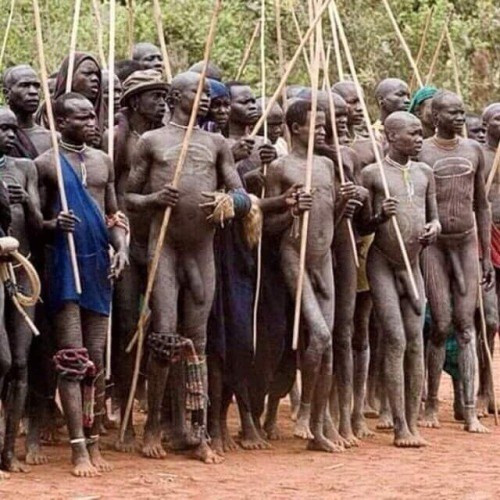 African Tribesmen Big Dick Cumception