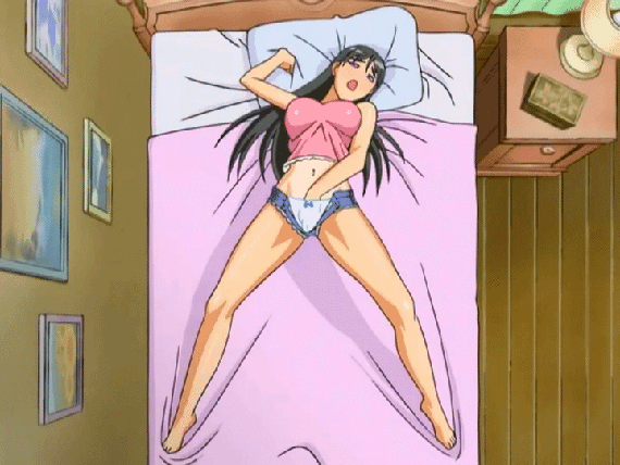 anime boobs masturbating