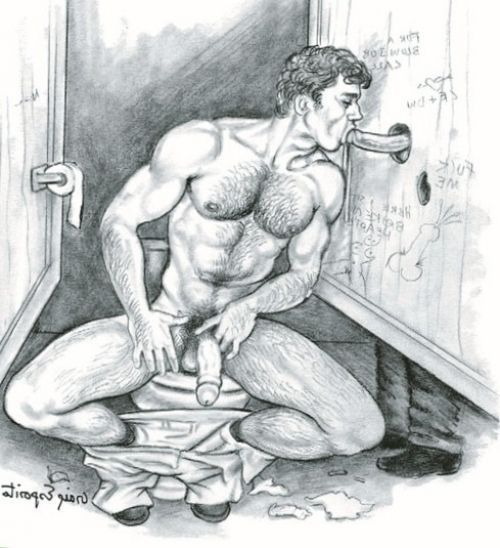 gay erotic art gym