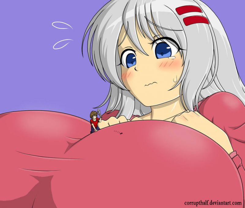 Porn Cartoon Anime Giantess Huge Tits.