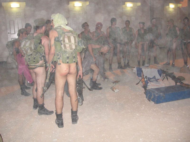 Nude women in army
