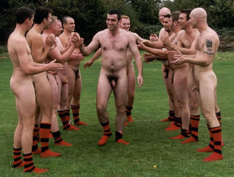 Naked Male Rugby.