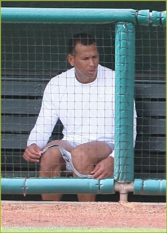 alex rodriguez in leather