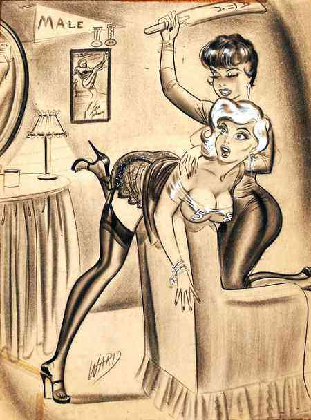 Vintage Lesbian Bdsm Comics