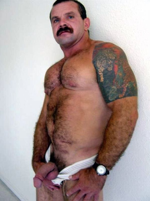 real hairy hung men