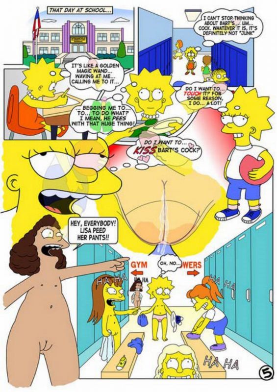 Lisa bart simpsons nackt die und Die Simpsons