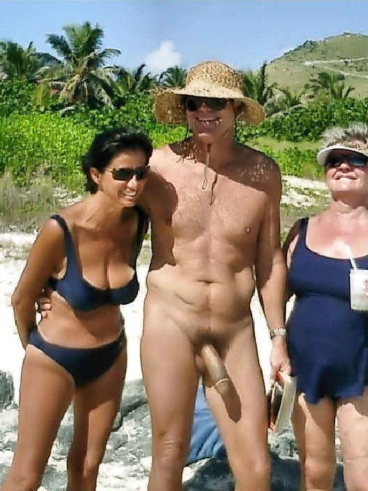 nude beach boners erections