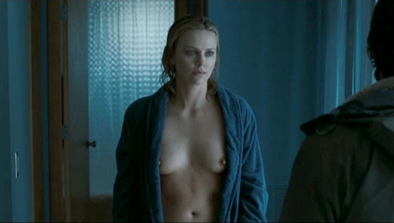 charlize theron under