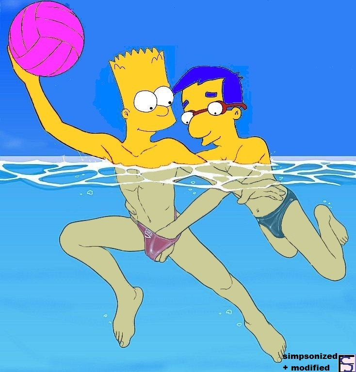 Simpson nackt gay bart Bart's Gay