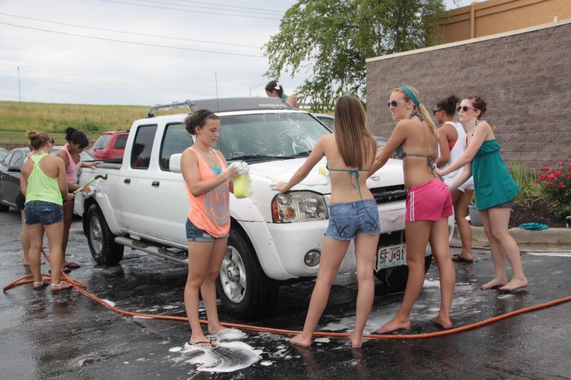 car wash cheer pic