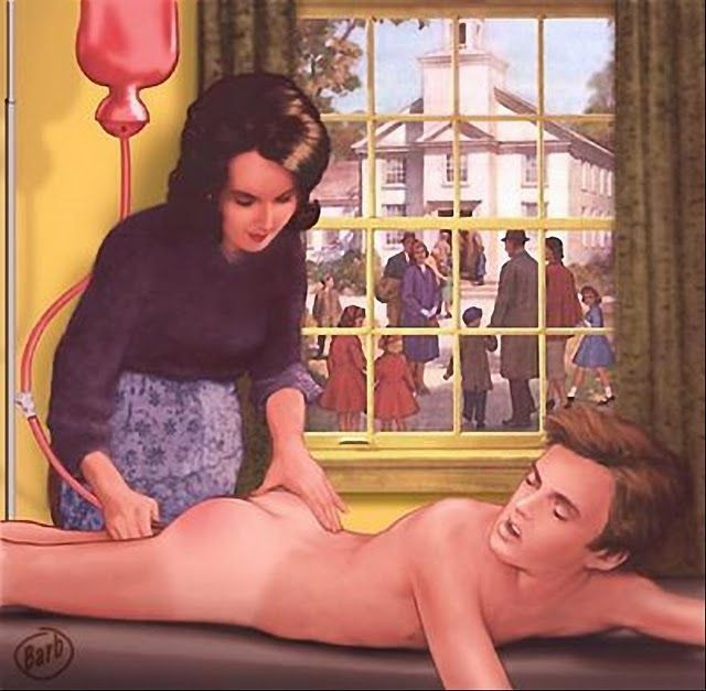 vintage nurse art