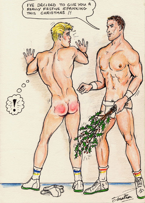 Male Male Spanking Cartoons | Gay Fetish XXX